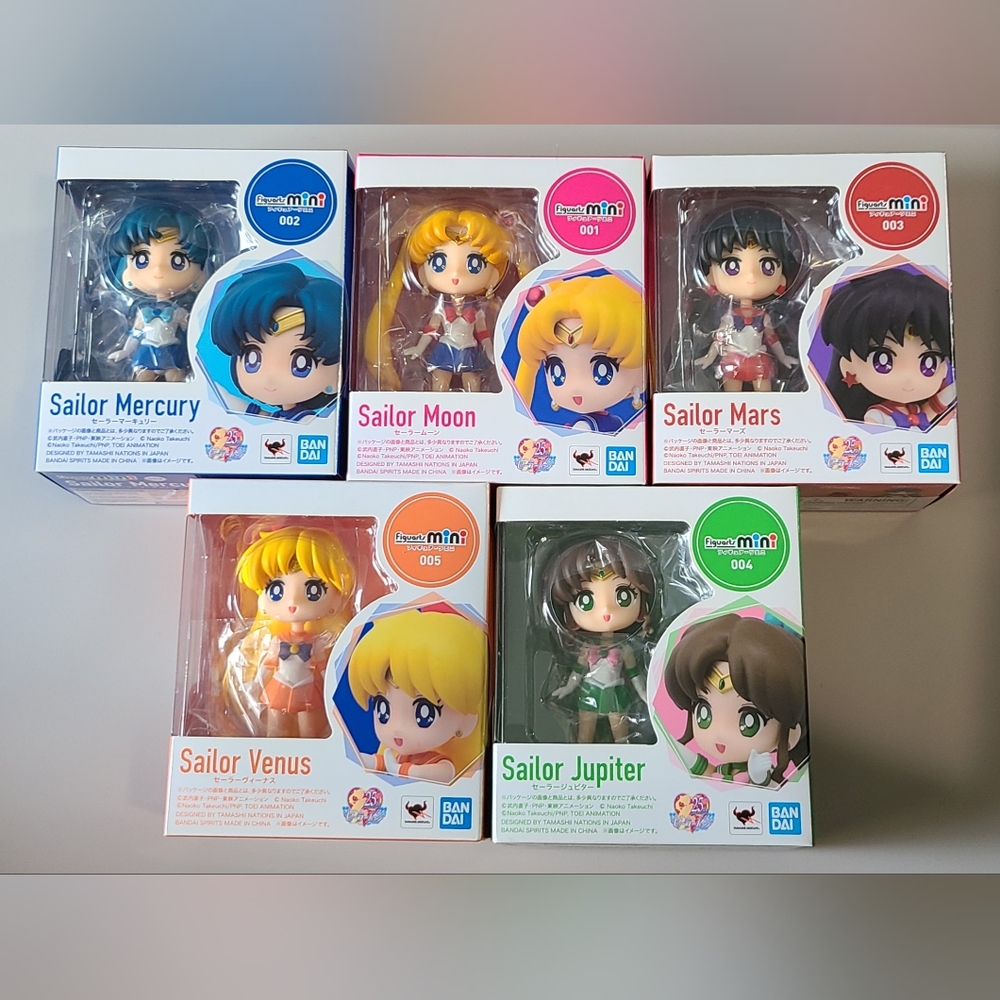 Sailor Moon Figuarts Minis set of 5